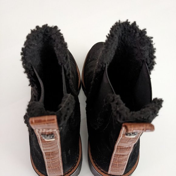 Sam Edelman suede ankle boots rubber sole - Picture 5 of 5